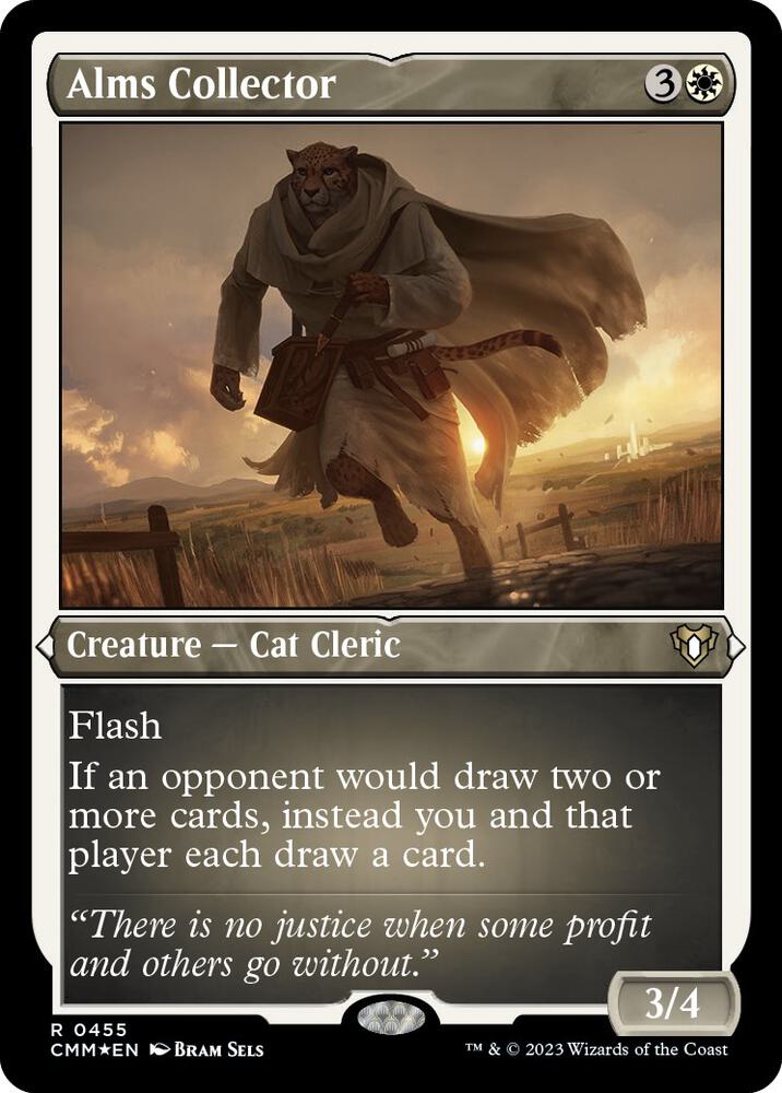 Alms Collector (Foil Etched) (455) [Commander Masters]