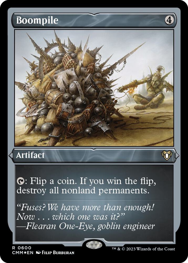 Boompile (Foil Etched) (600) [Commander Masters]