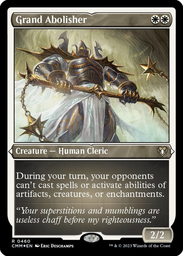Grand Abolisher (Foil Etched) (460) [Commander Masters]