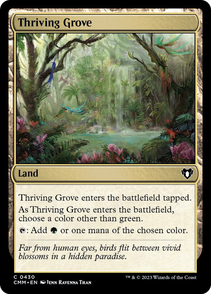 Thriving Grove (430) [Commander Masters]
