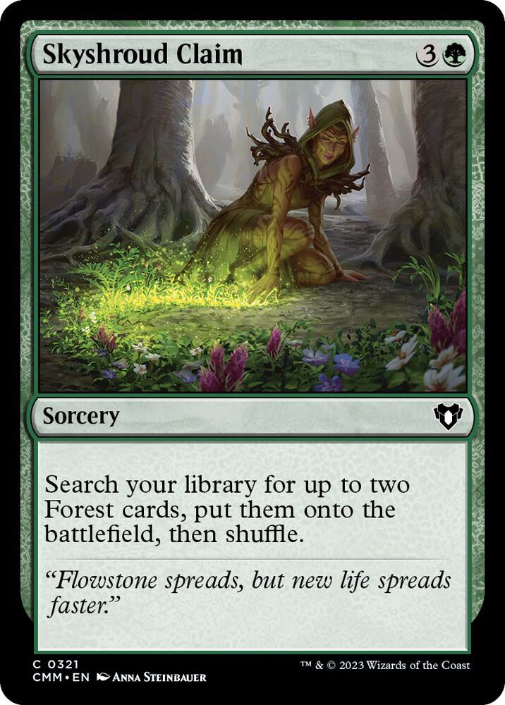 Skyshroud Claim (321) [Commander Masters]