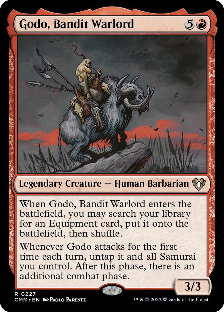 Godo, Bandit Warlord (227) [Commander Masters]