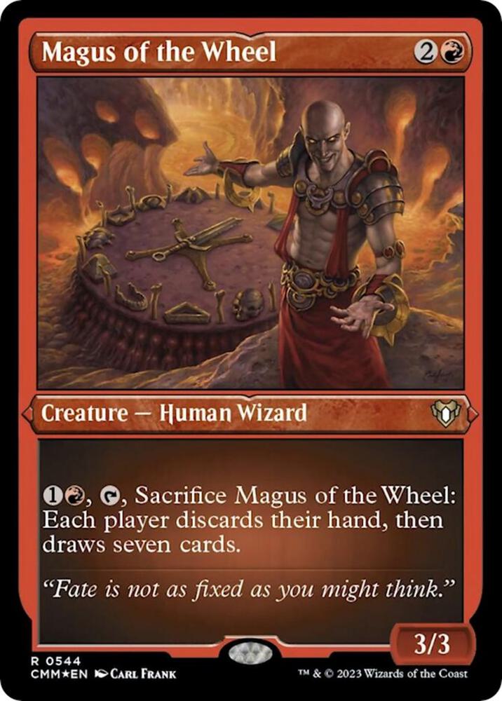 Magus of the Wheel (Foil Etched) (544) [Commander Masters]