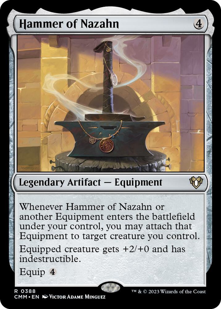 Hammer of Nazahn (388) [Commander Masters]
