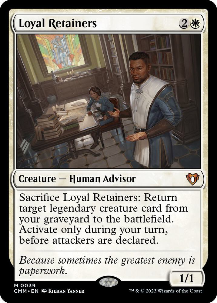 Loyal Retainers (39) [Commander Masters]