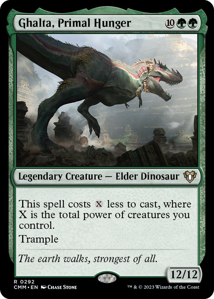 Ghalta, Primal Hunger (292) [Commander Masters]