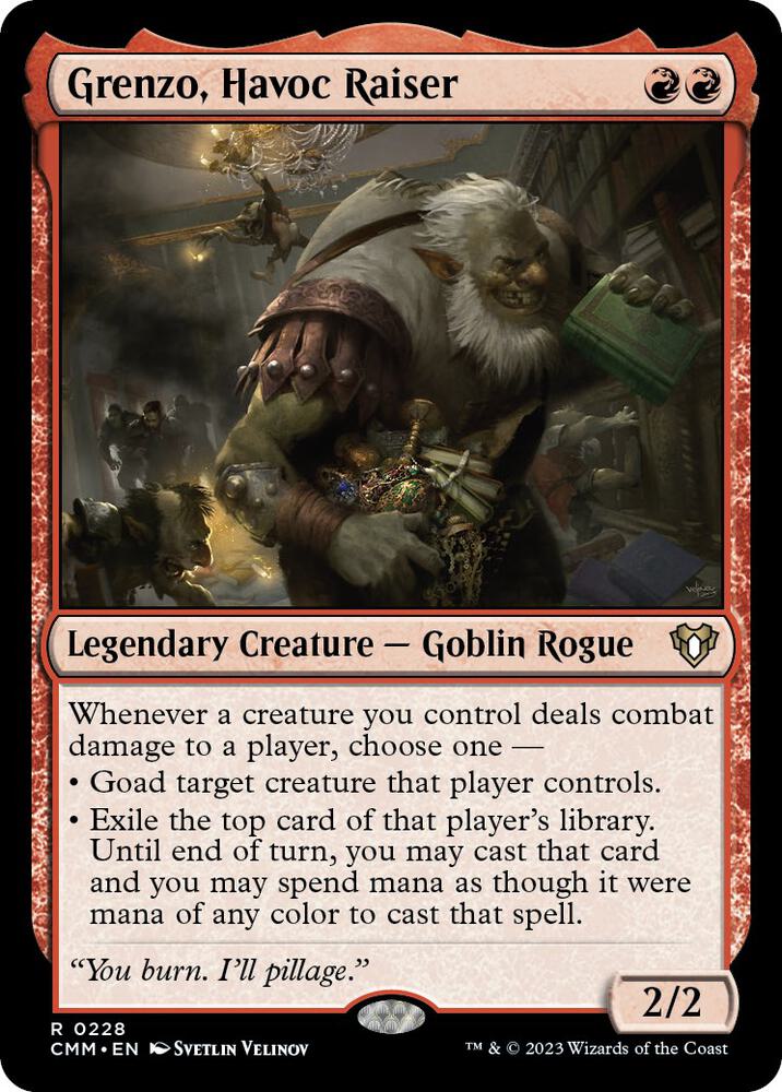 Grenzo, Havoc Raiser (228) [Commander Masters]