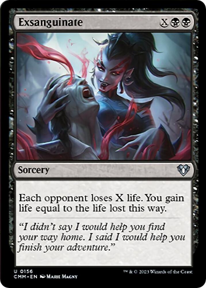 Exsanguinate (156) [Commander Masters]