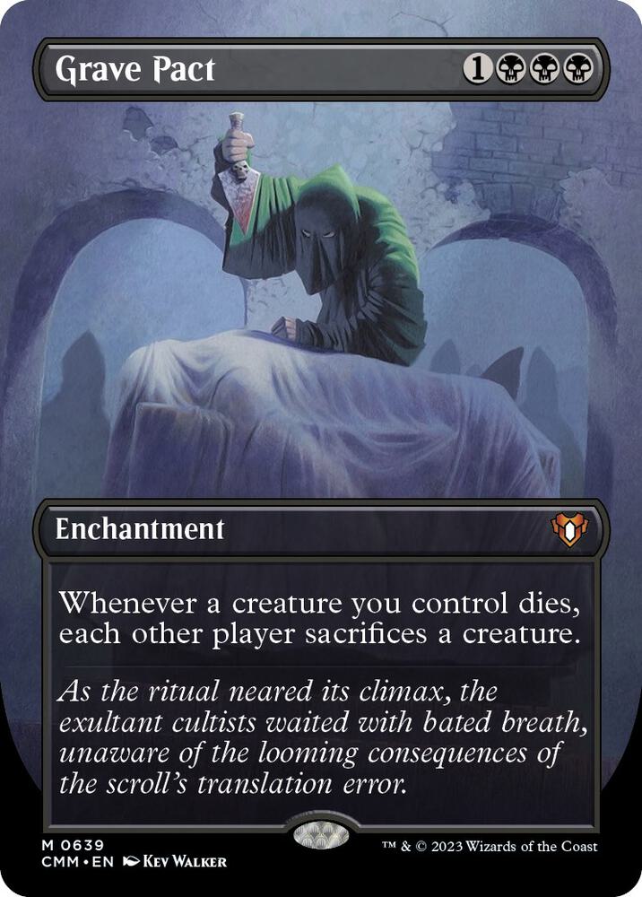 Grave Pact (Borderless) (639) [Commander Masters] [Borderless]