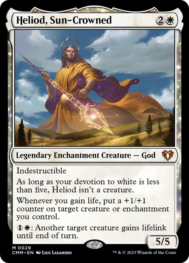 Heliod, Sun-Crowned (29) [Commander Masters]