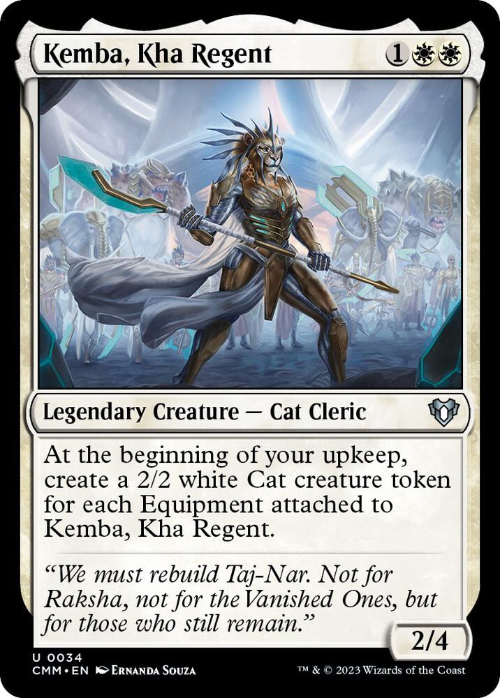 Kemba, Kha Regent (34) [Commander Masters]