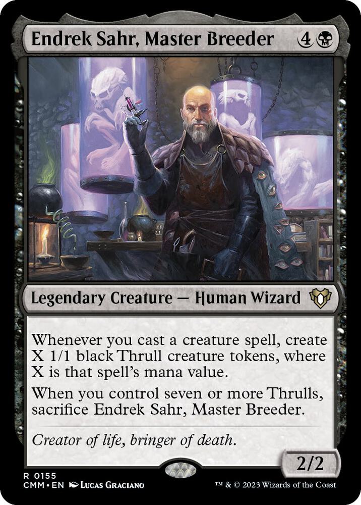 Endrek Sahr, Master Breeder (155) [Commander Masters]