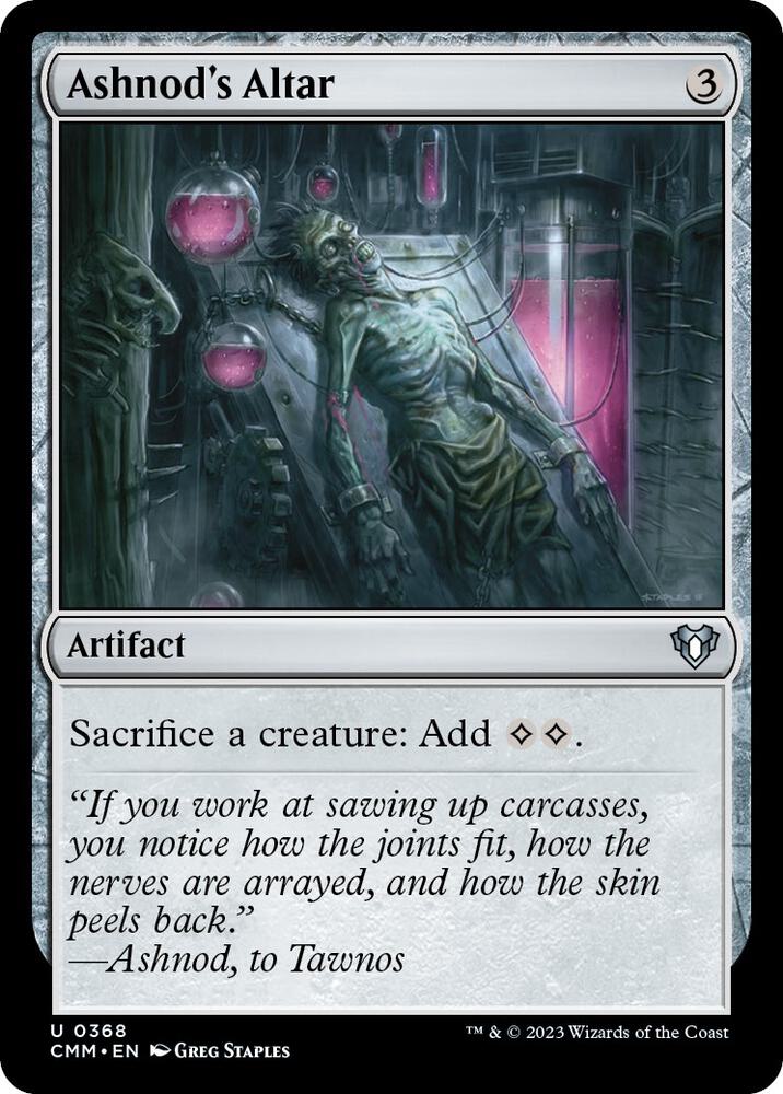 Ashnod's Altar (368) [Commander Masters]