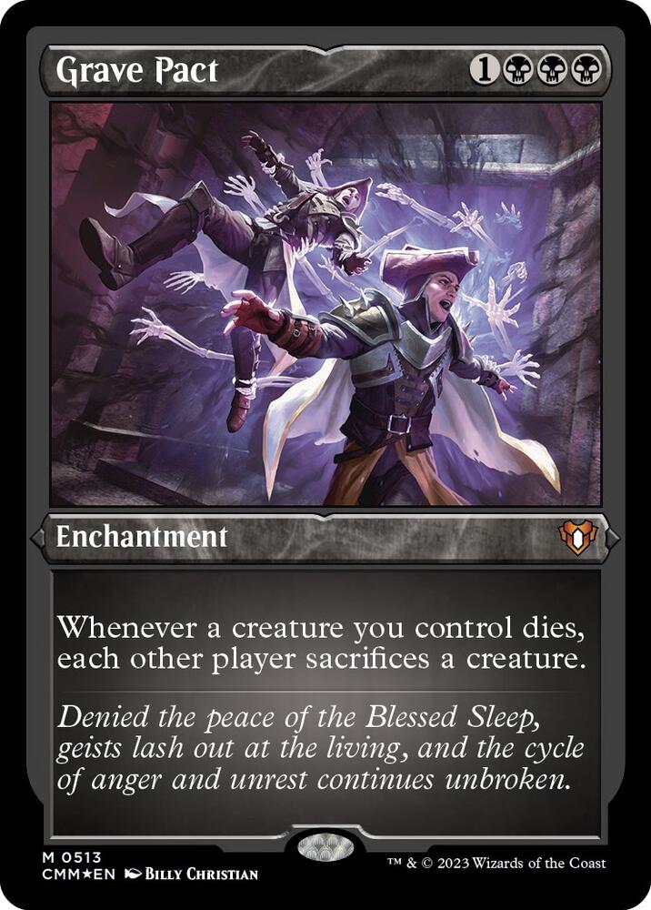 Grave Pact (Foil Etched) (513) [Commander Masters]