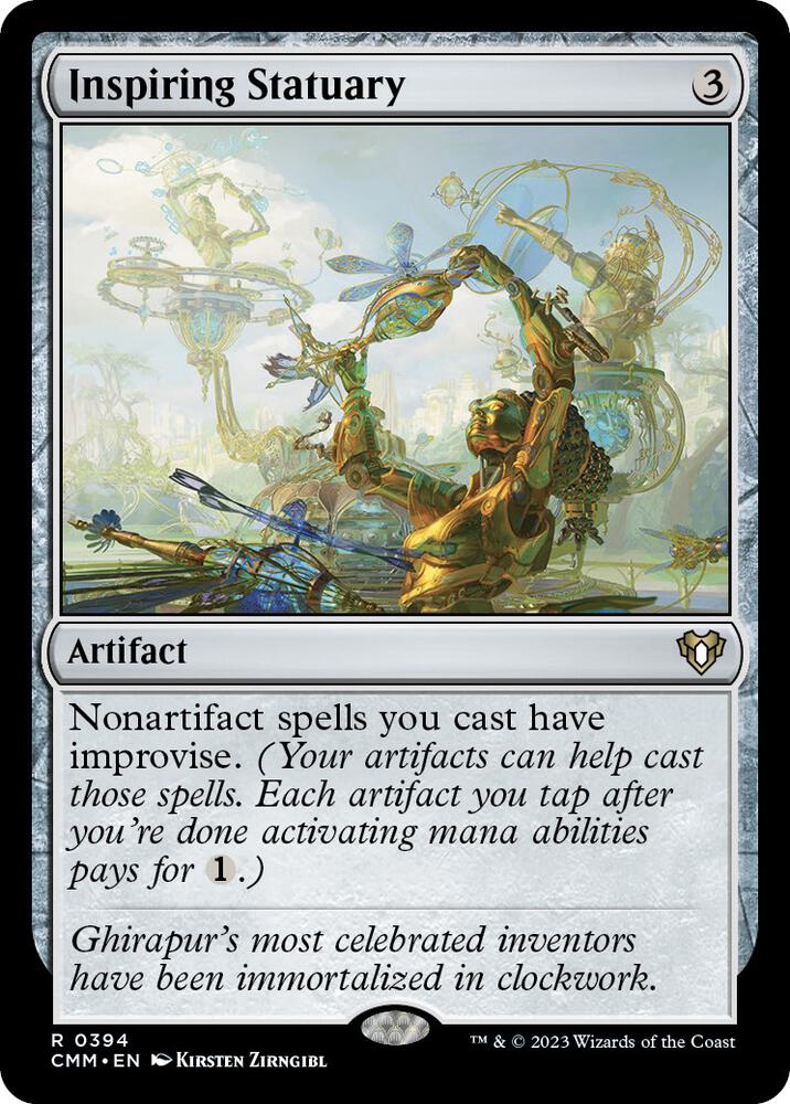 Inspiring Statuary (394) [Commander Masters]