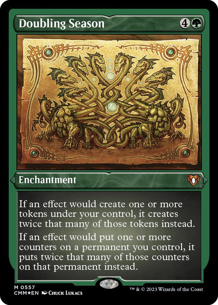 Doubling Season (Foil Etched) (557) [Commander Masters]