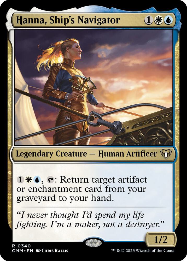 Hanna, Ship's Navigator (340) [Commander Masters]
