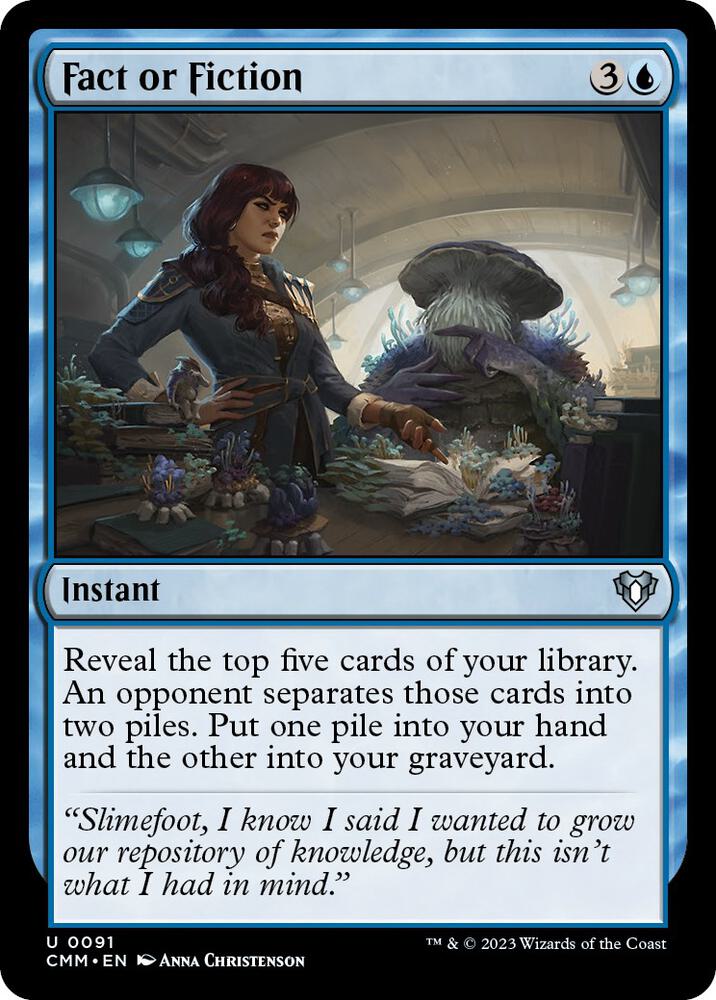 Fact or Fiction (91) [Commander Masters]
