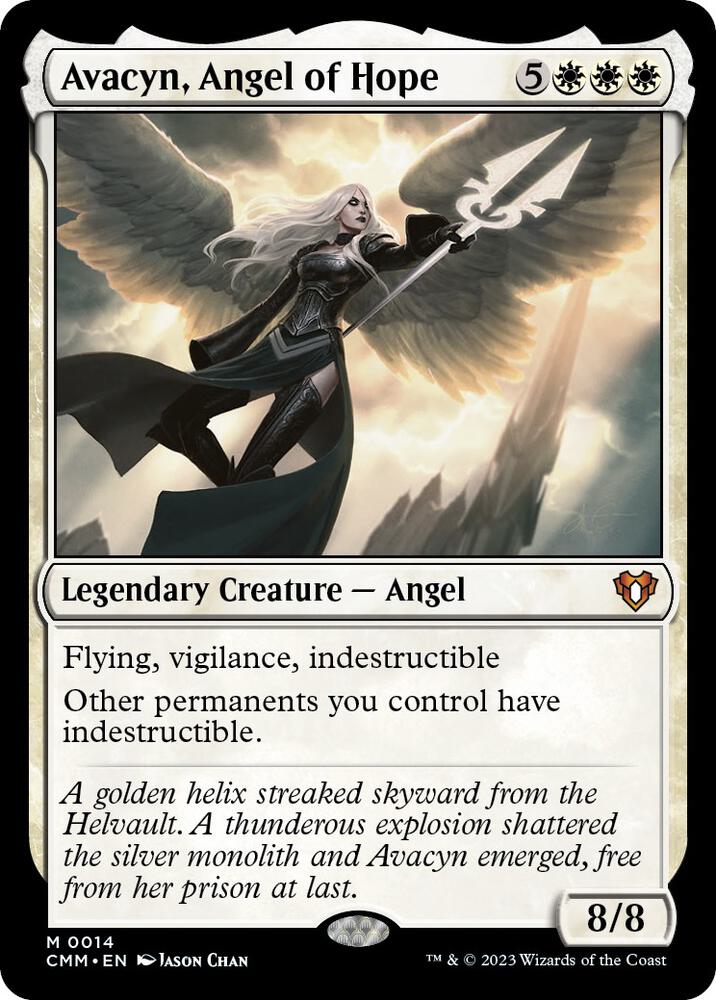 Avacyn, Angel of Hope (14) [Commander Masters]