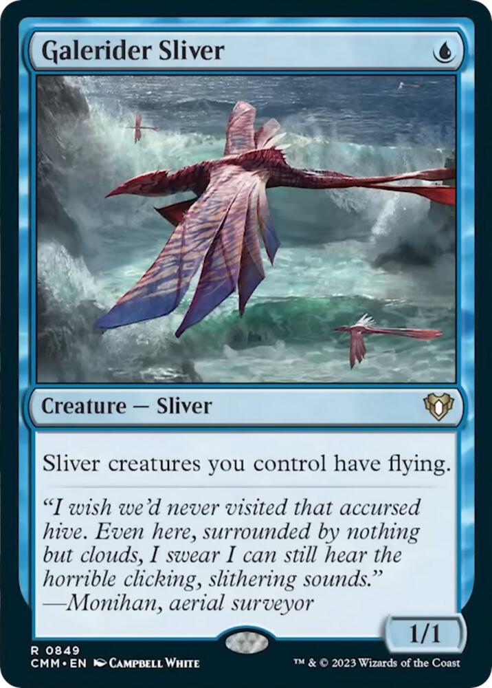 Galerider Sliver (849) [Commander Masters]