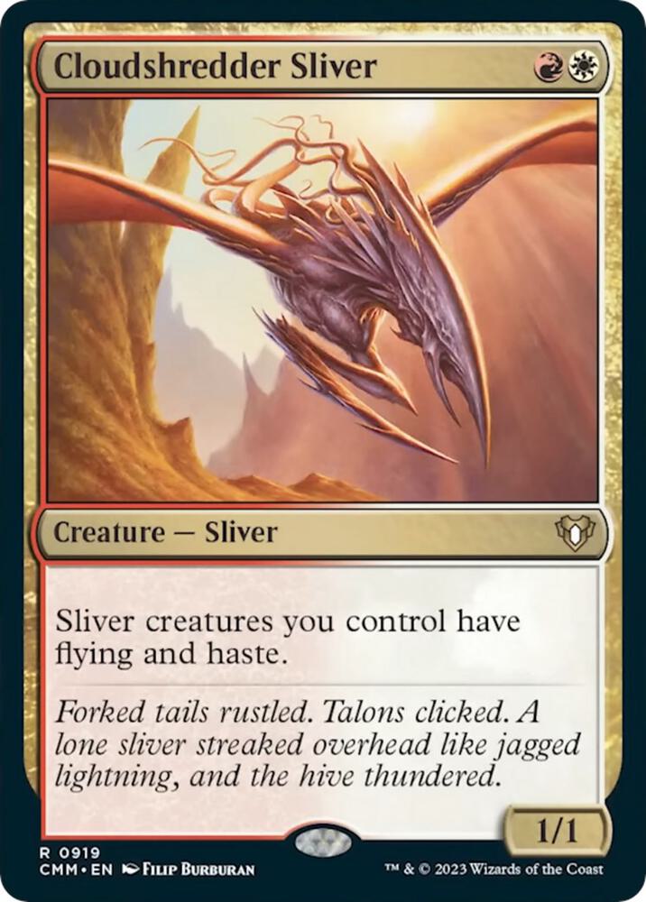Cloudshredder Sliver (919) [Commander Masters]