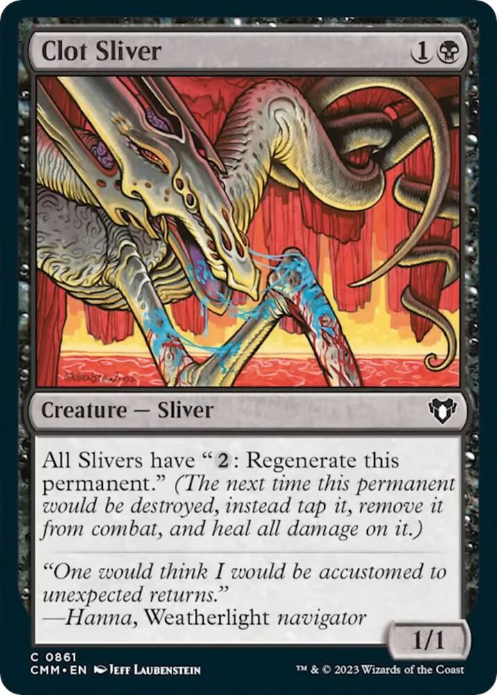 Clot Sliver (861) [Commander Masters]