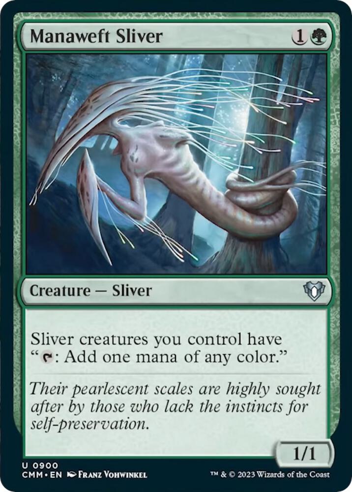 Manaweft Sliver (900) [Commander Masters]