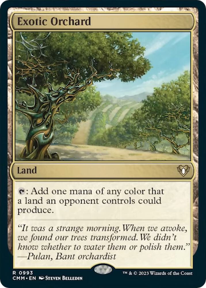 Exotic Orchard (993) [Commander Masters]