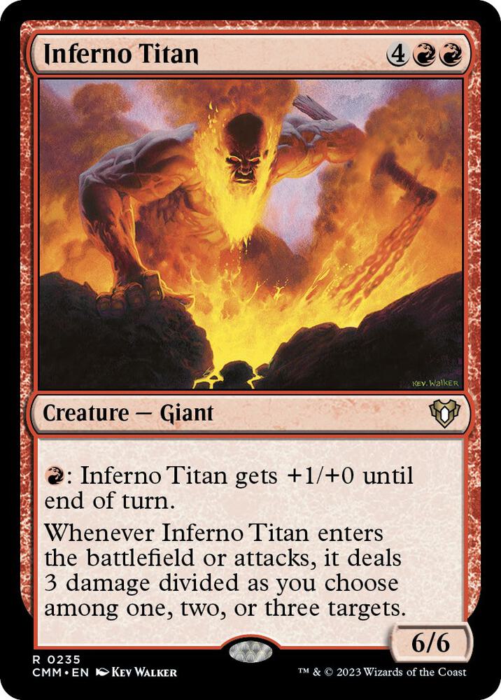 Inferno Titan (235) [Commander Masters]