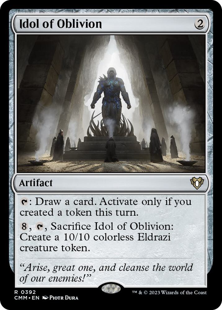 Idol of Oblivion (392) [Commander Masters]