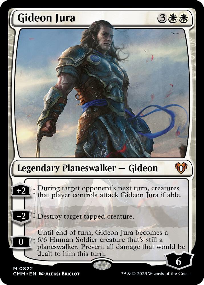 Gideon Jura (822) [Commander Masters]