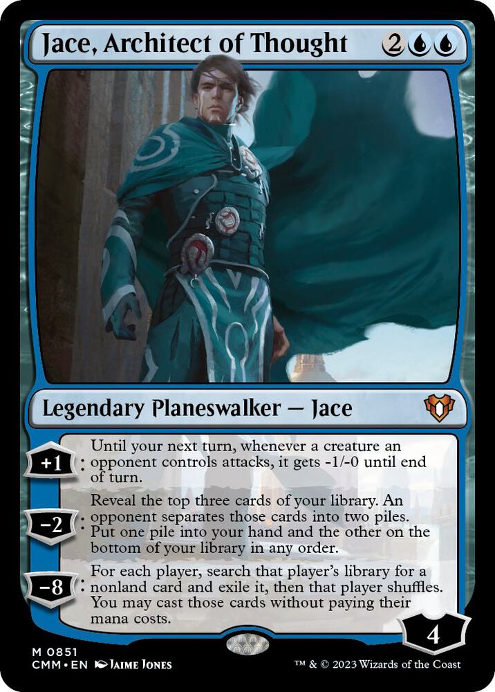Jace, Architect of Thought (851) [Commander Masters]