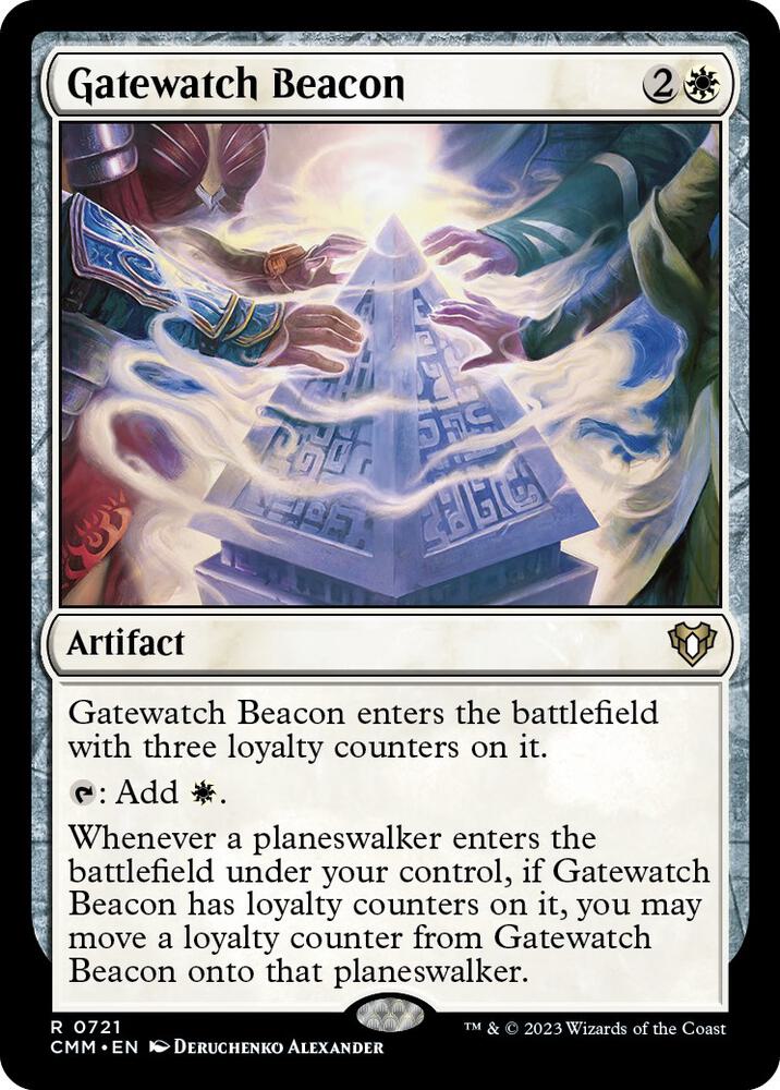 Gatewatch Beacon (721) [Commander Masters]