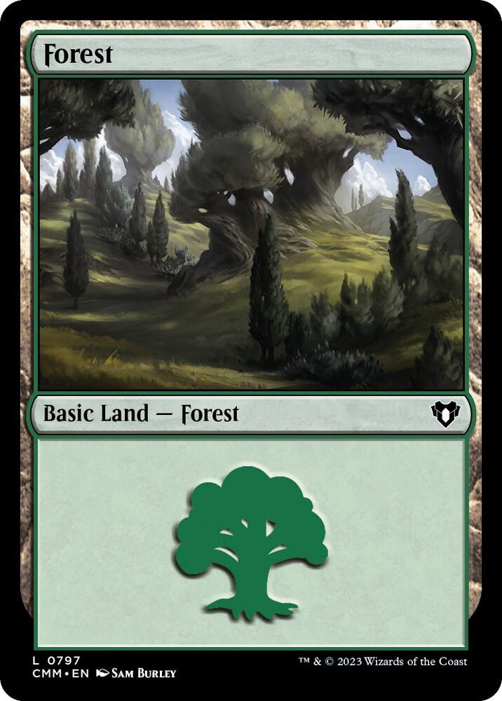 Forest (0797) [Commander Masters]