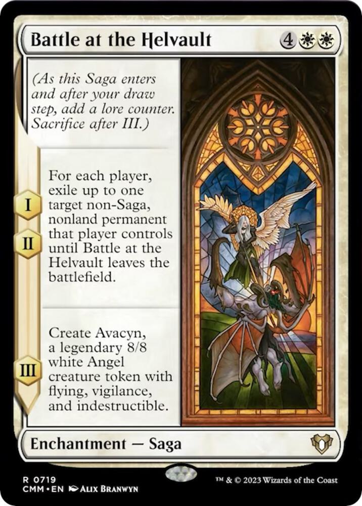 Battle at the Helvault (719) [Commander Masters]