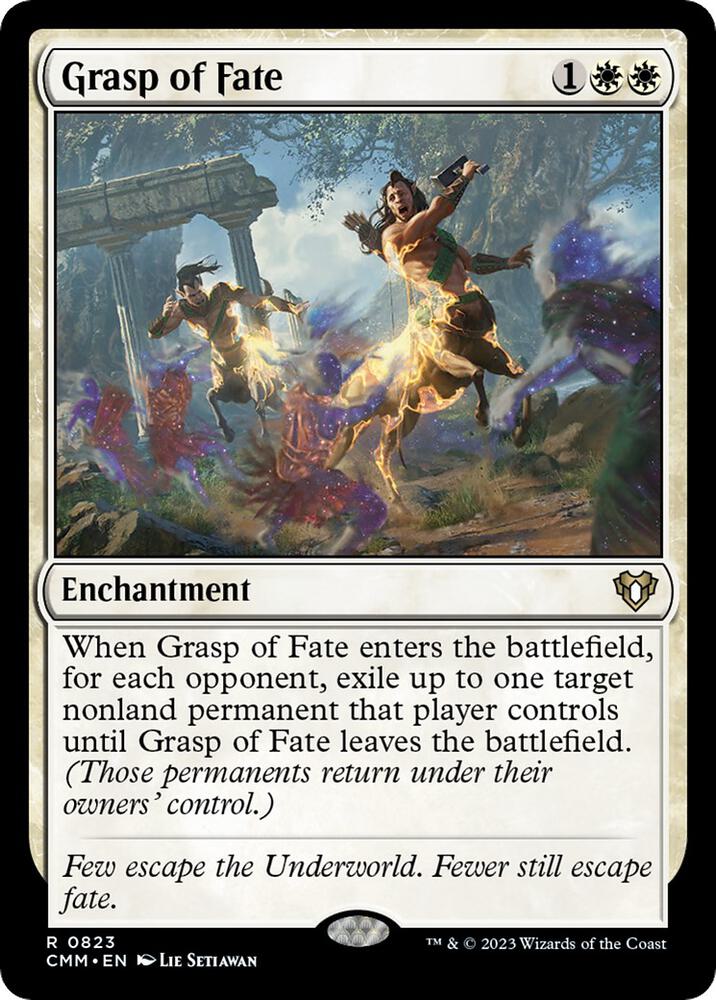 Grasp of Fate (823) [Commander Masters]