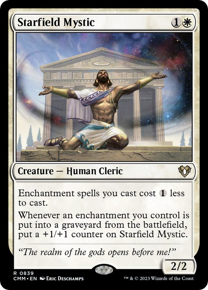 Starfield Mystic (839) [Commander Masters]