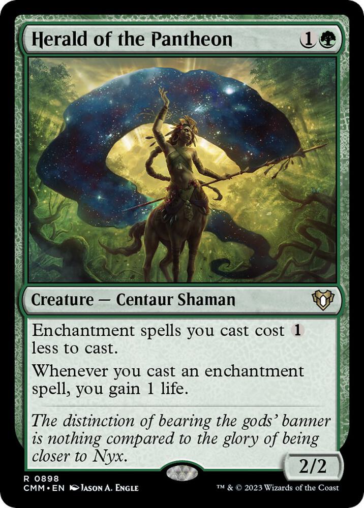 Herald of the Pantheon (898) [Commander Masters]
