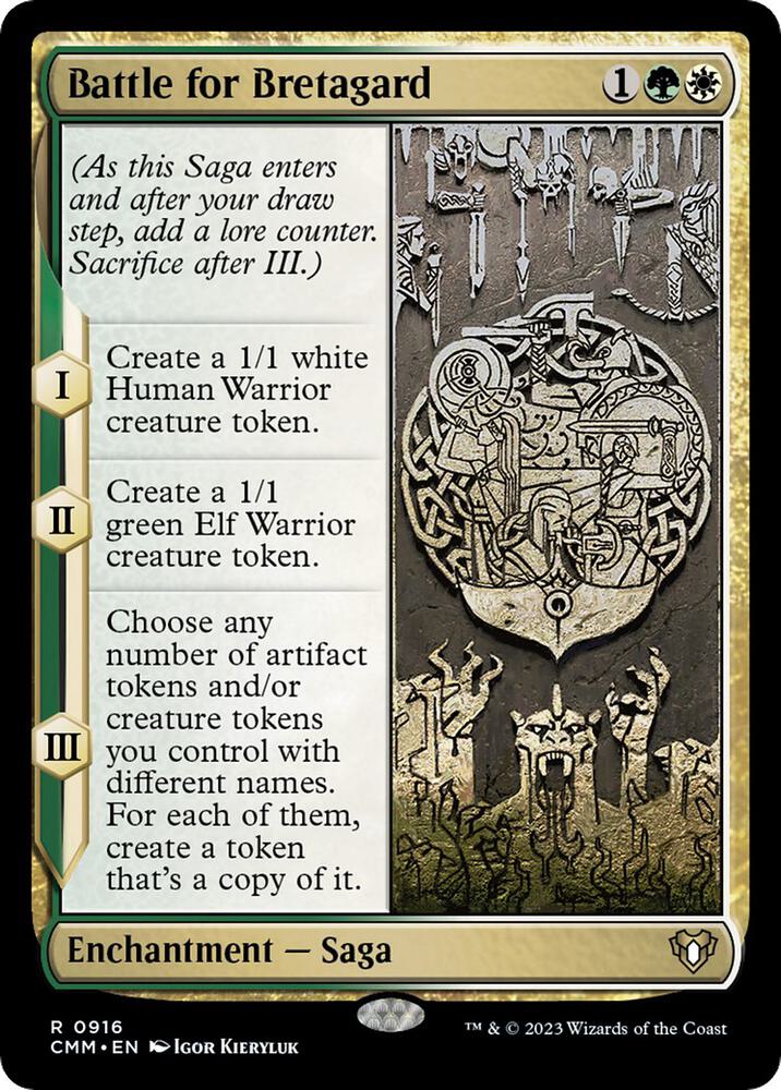 Battle for Bretagard (916) [Commander Masters]