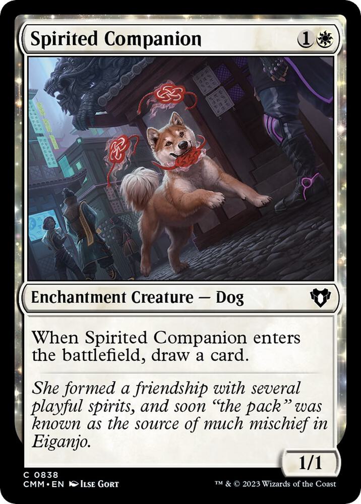 Spirited Companion (838) [Commander Masters]