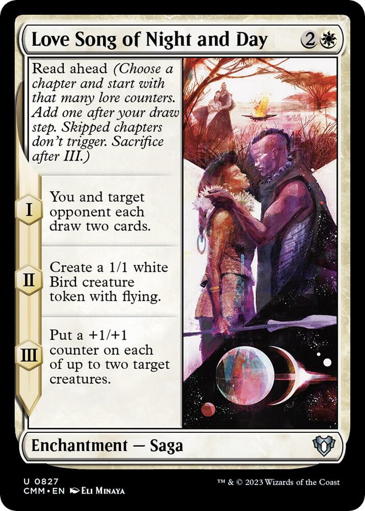 Love Song of Night and Day (827) [Commander Masters]