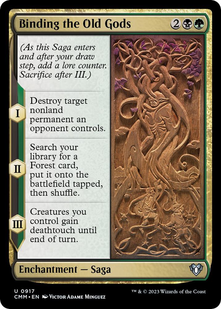 Binding the Old Gods (917) [Commander Masters]