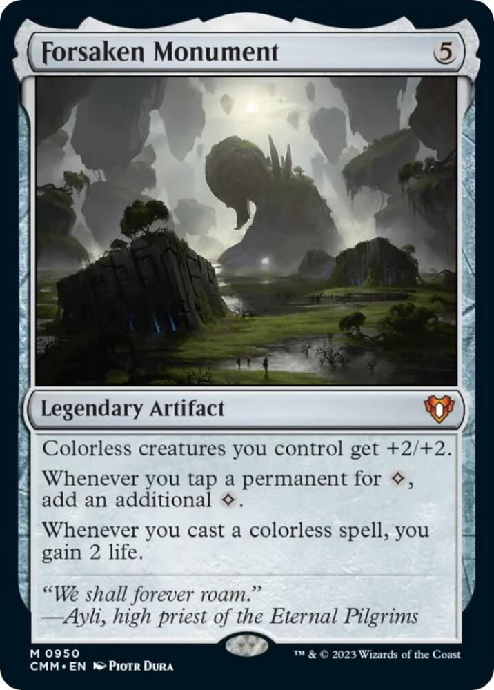 Forsaken Monument (950) [Commander Masters]