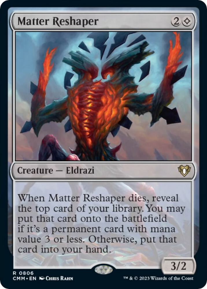 Matter Reshaper (806) [Commander Masters]