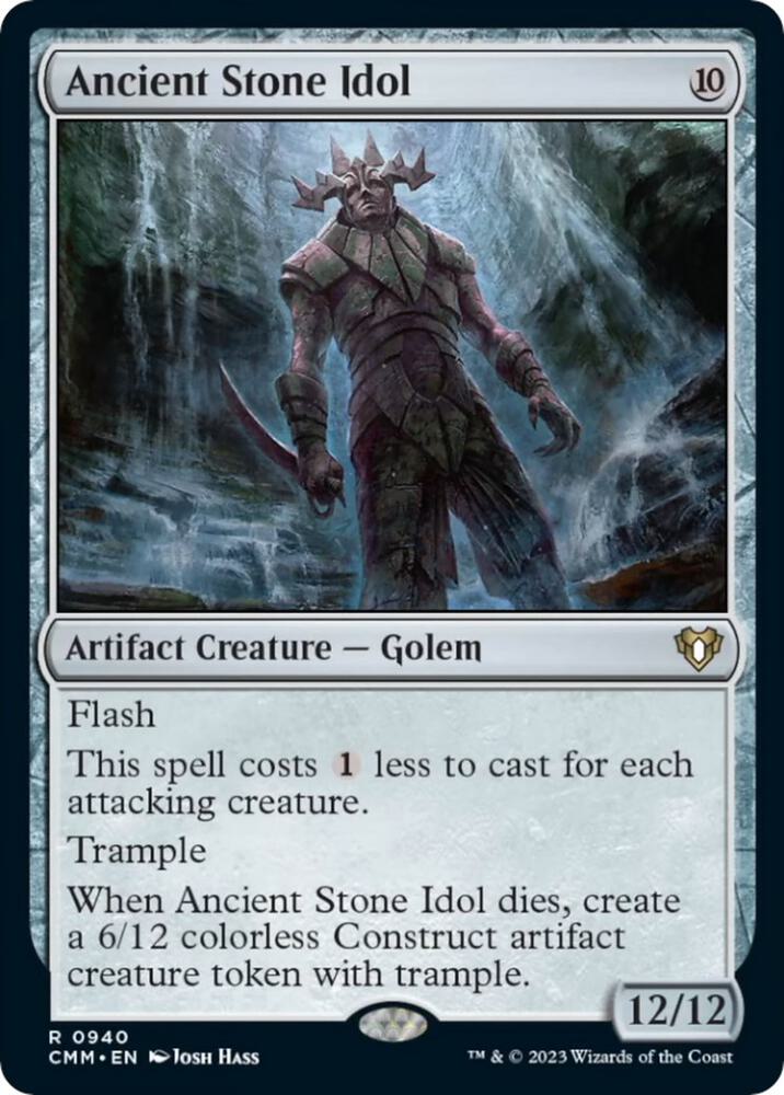 Ancient Stone Idol (940) [Commander Masters]