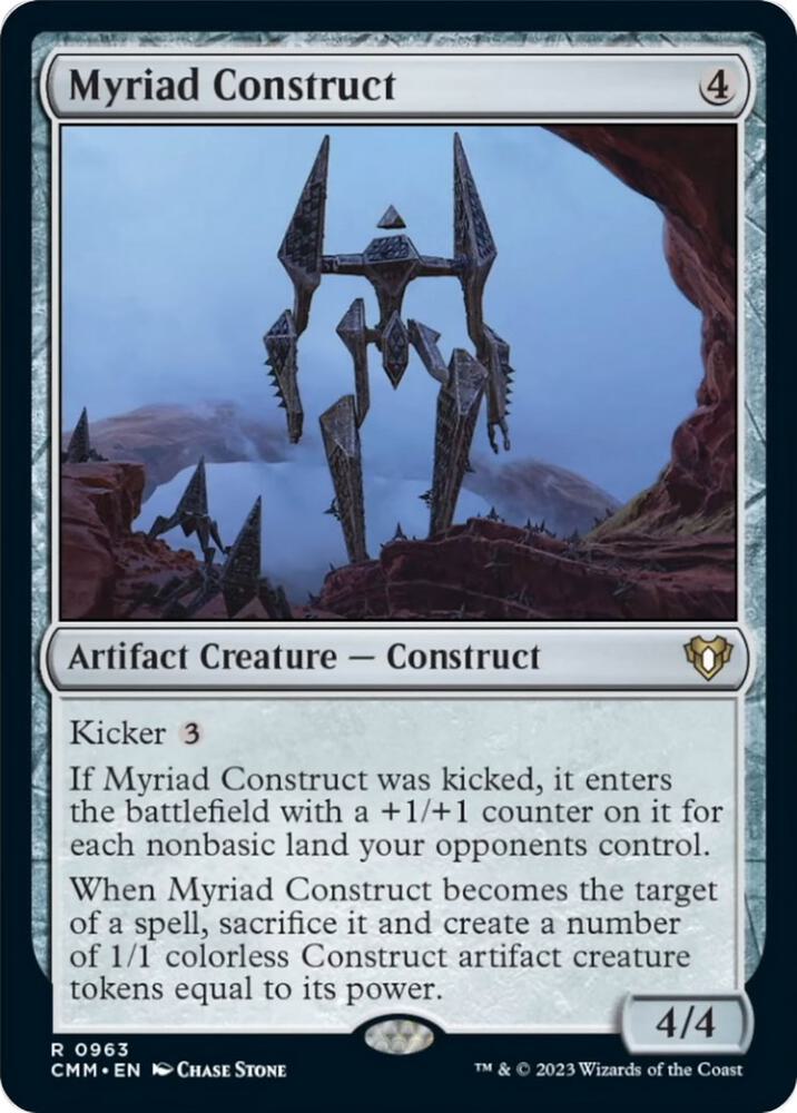 Myriad Construct (963) [Commander Masters]