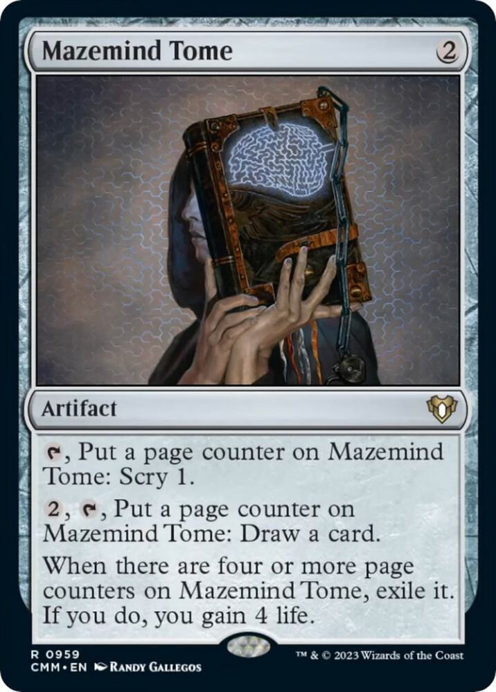 Mazemind Tome (959) [Commander Masters]