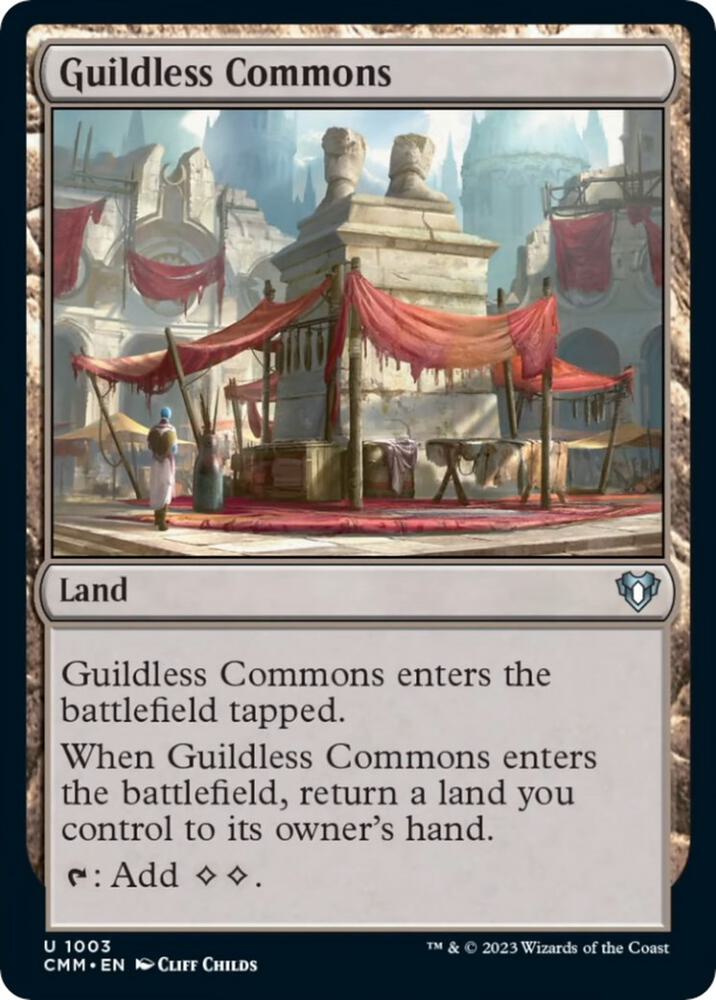 Guildless Commons (1003) [Commander Masters]