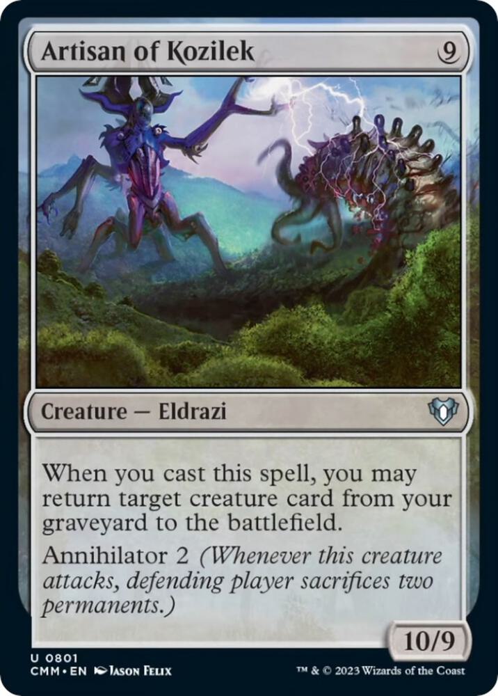 Artisan of Kozilek (801) [Commander Masters]