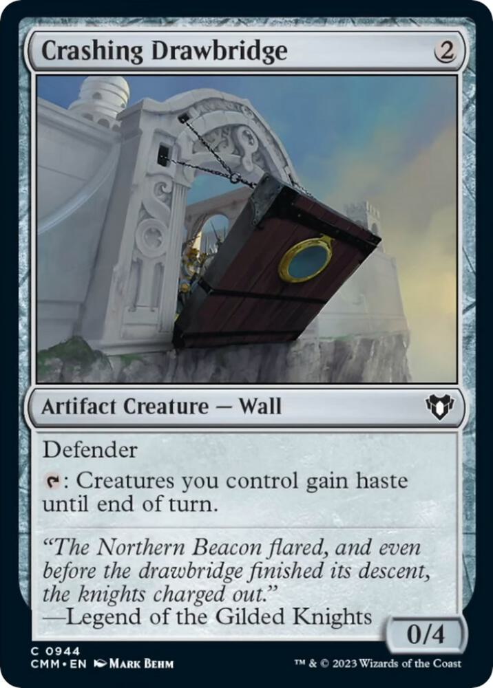 Crashing Drawbridge (944) [Commander Masters]